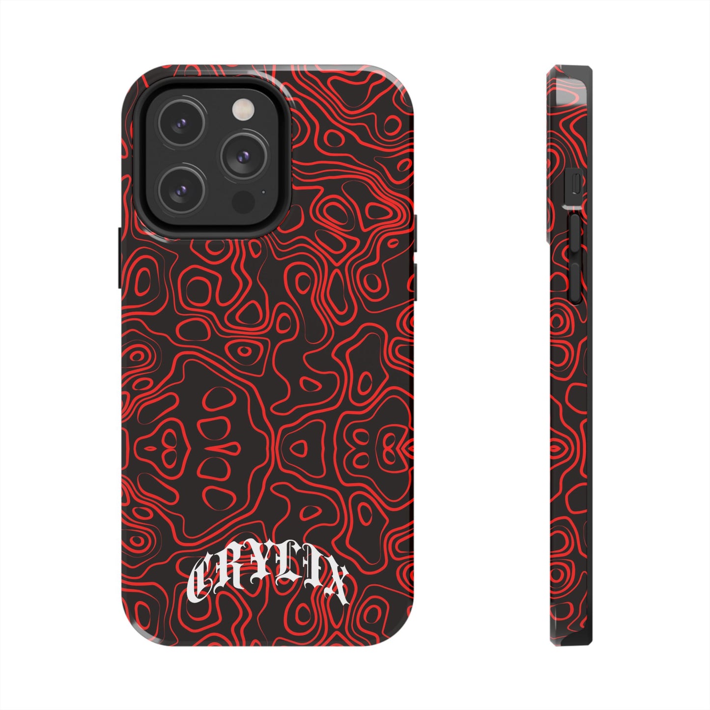 Crylix Red Topo iPhone® Case
