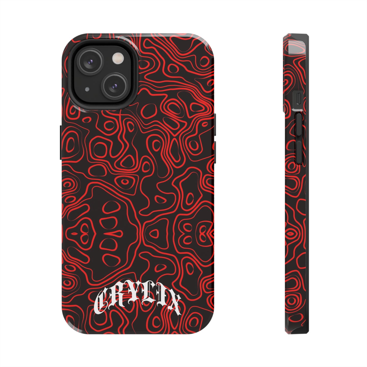 Crylix Red Topo iPhone® Case