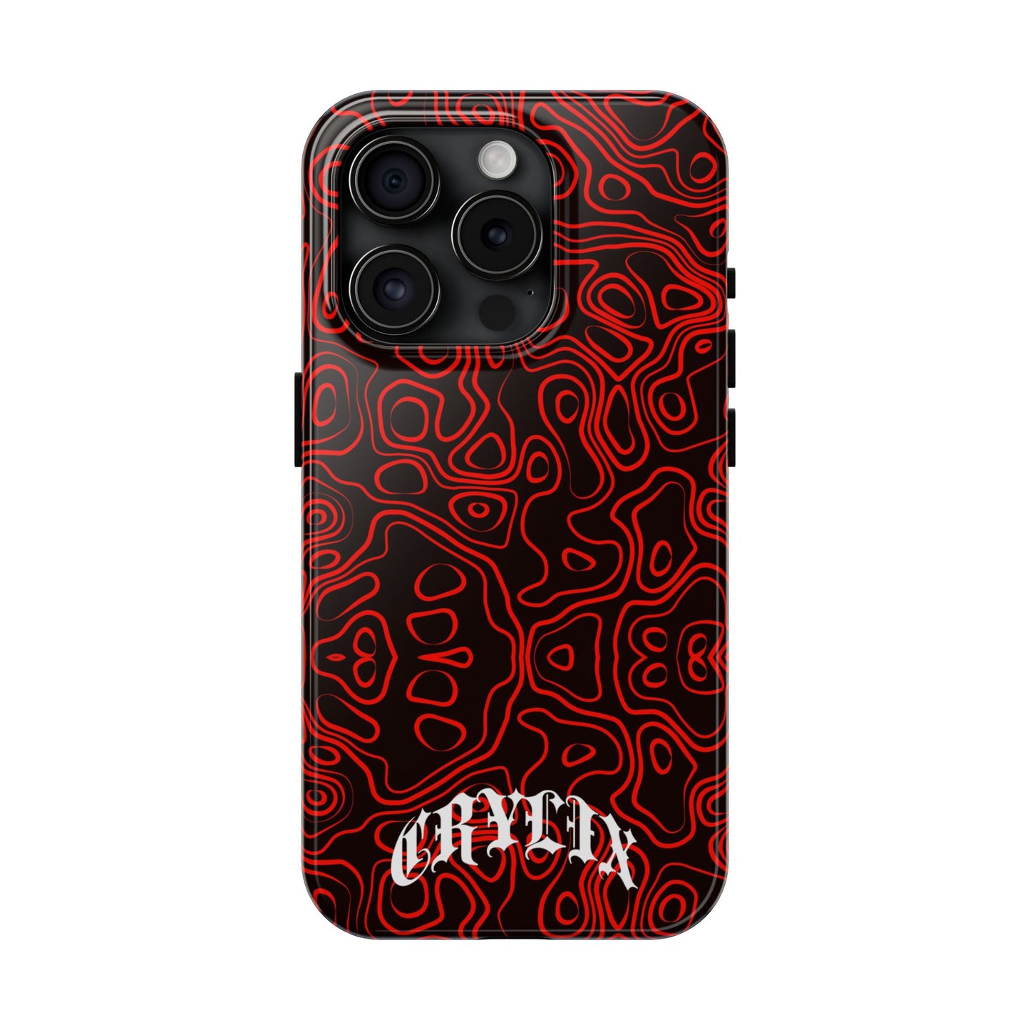 Crylix Red Topo iPhone® Case