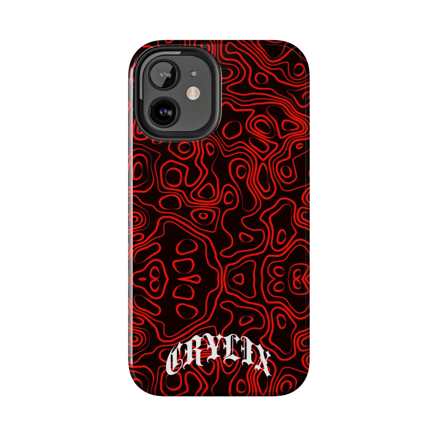 Crylix Red Topo iPhone® Case
