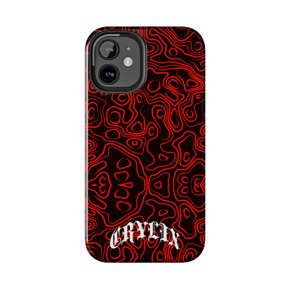 Crylix Red Topo iPhone® Case