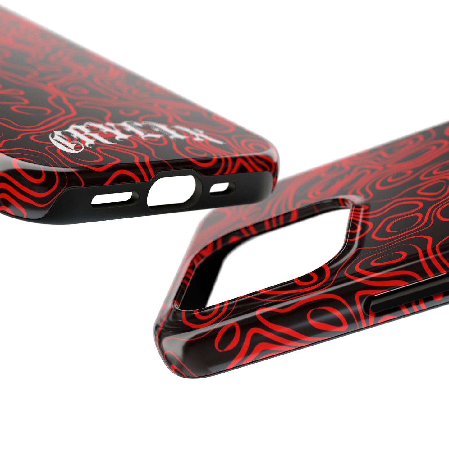 Crylix Red Topo iPhone® Case