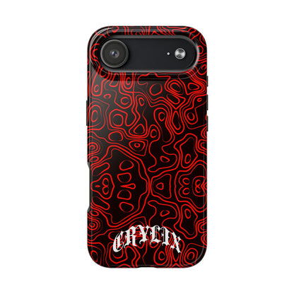 Crylix Red Topo iPhone® Case