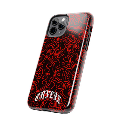 Crylix Red Topo iPhone® Case