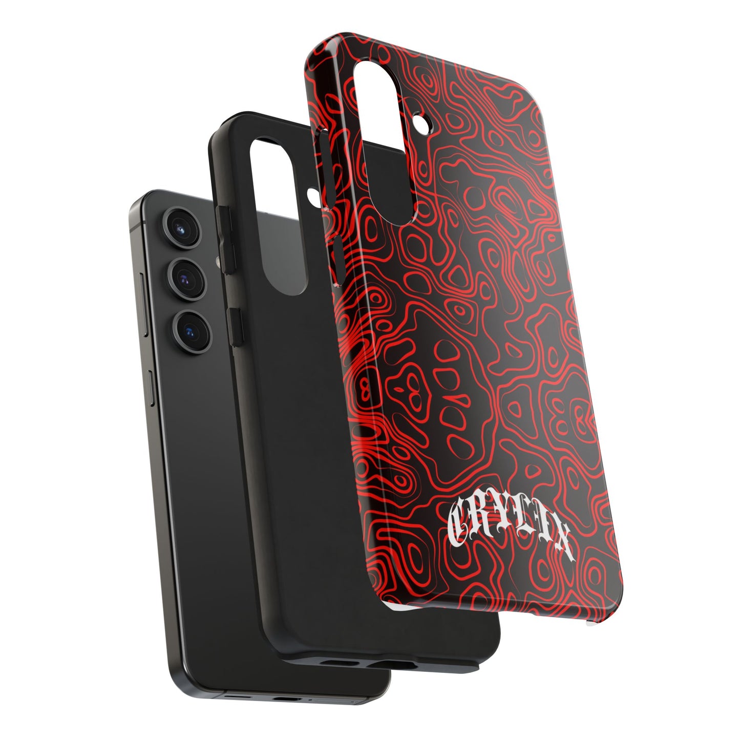 Crylix Red Topo iPhone® Case