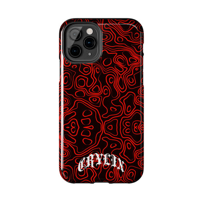 Crylix Red Topo iPhone® Case