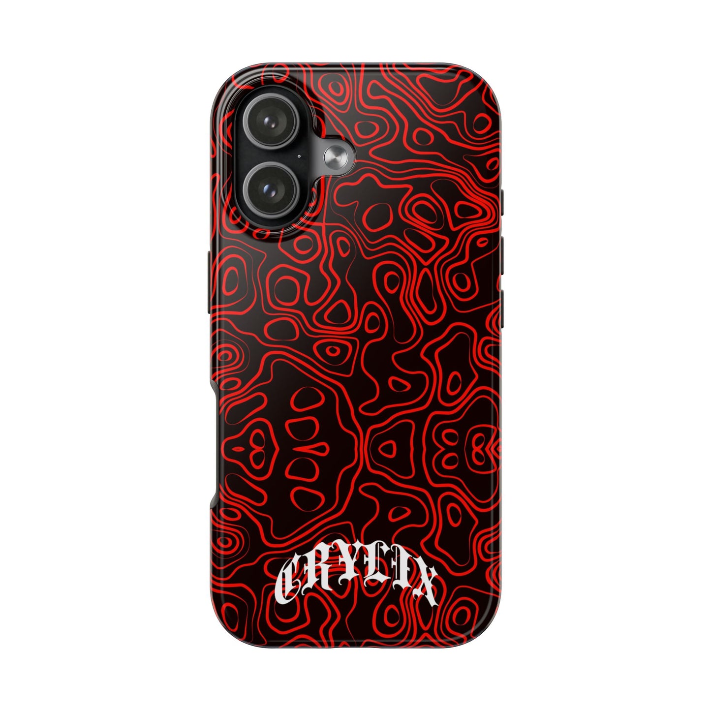 Crylix Red Topo iPhone® Case