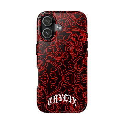 Crylix Red Topo iPhone® Case