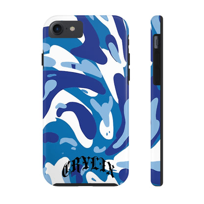 Crylix Blue Swirl iPhone® Case