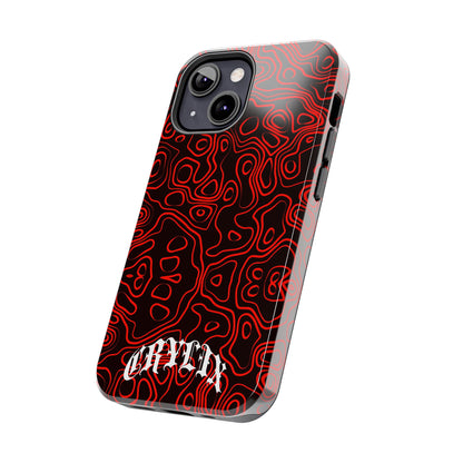 Crylix Red Topo iPhone® Case