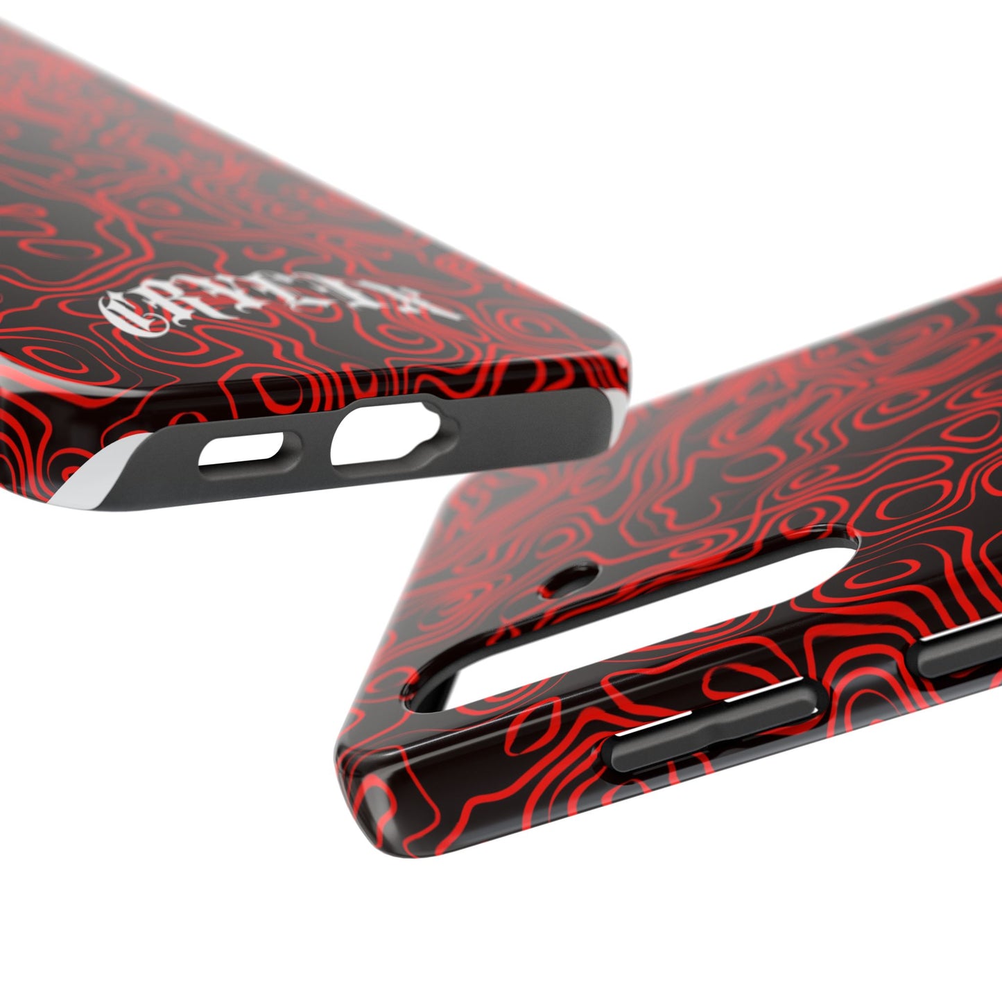 Crylix Red Topo iPhone® Case