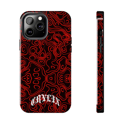 Crylix Red Topo iPhone® Case