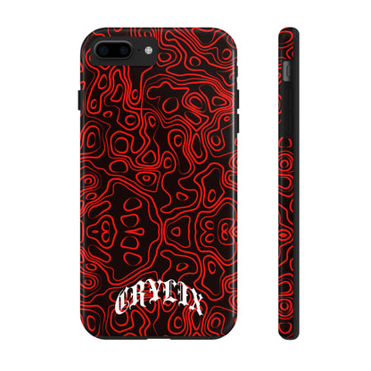 Crylix Red Topo iPhone® Case