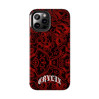 Crylix Red Topo iPhone® Case