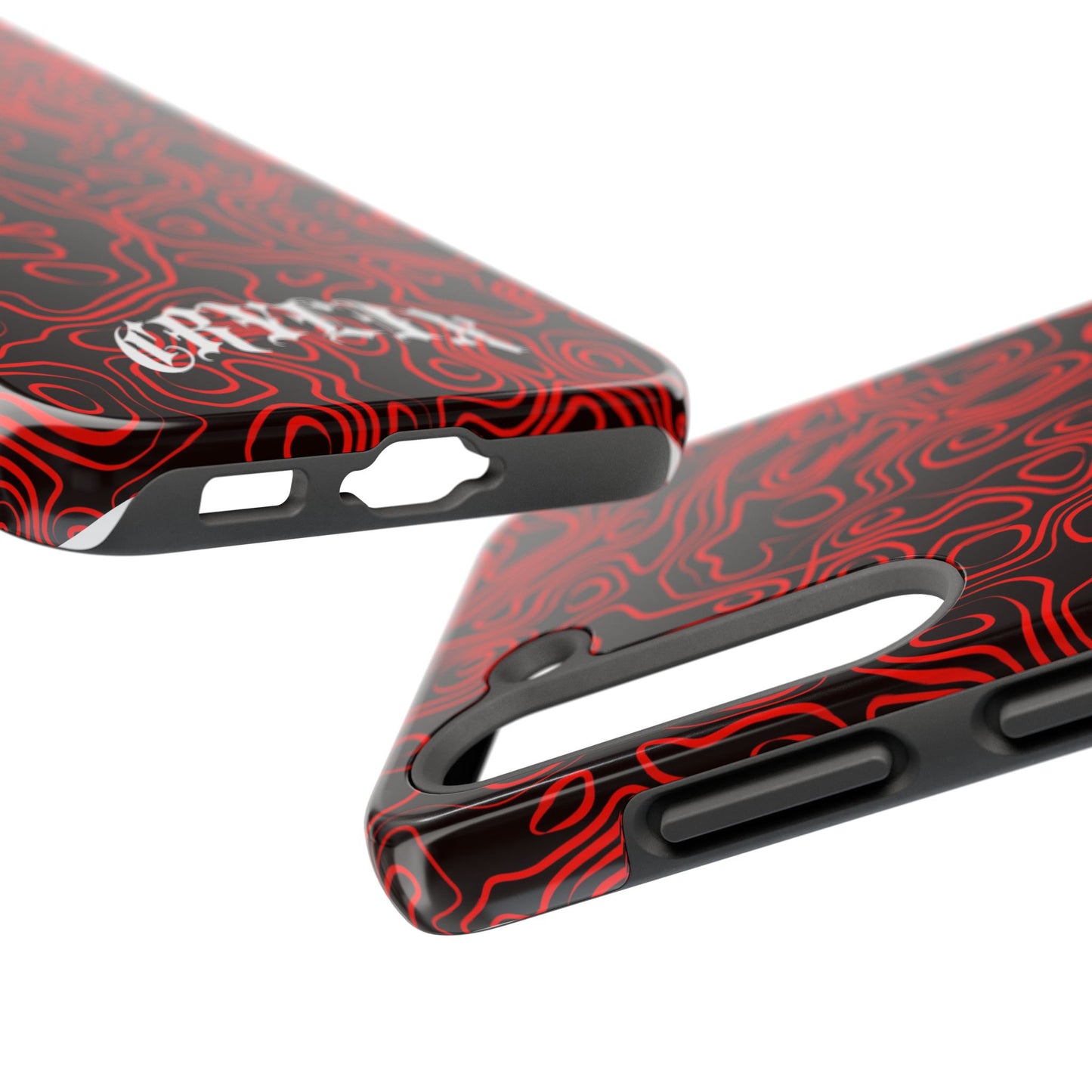 Crylix Red Topo iPhone® Case