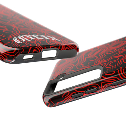 Crylix Red Topo iPhone® Case