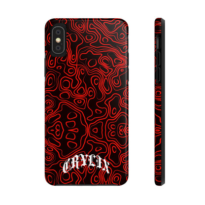 Crylix Red Topo iPhone® Case