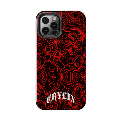 Crylix Red Topo iPhone® Case