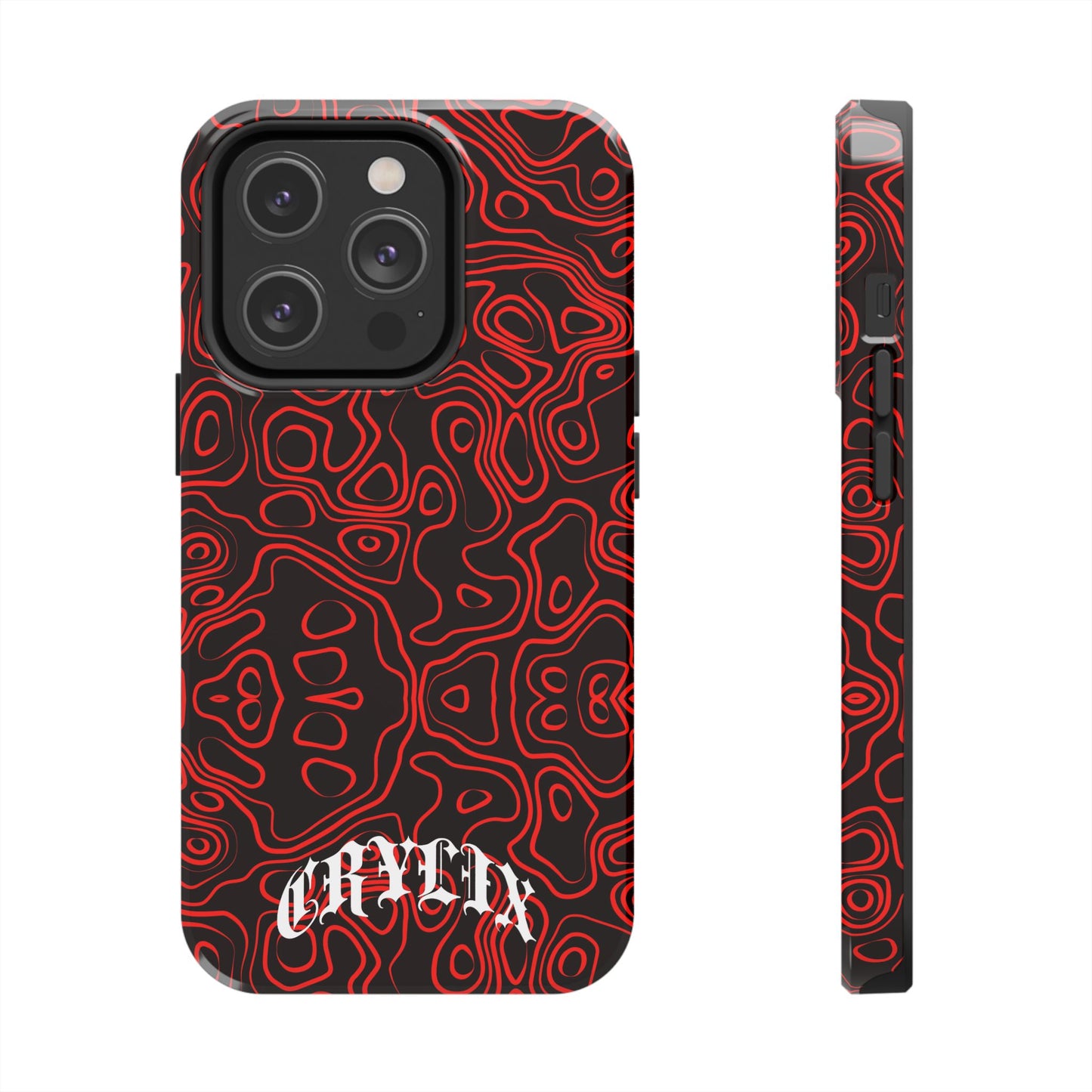 Crylix Red Topo iPhone® Case