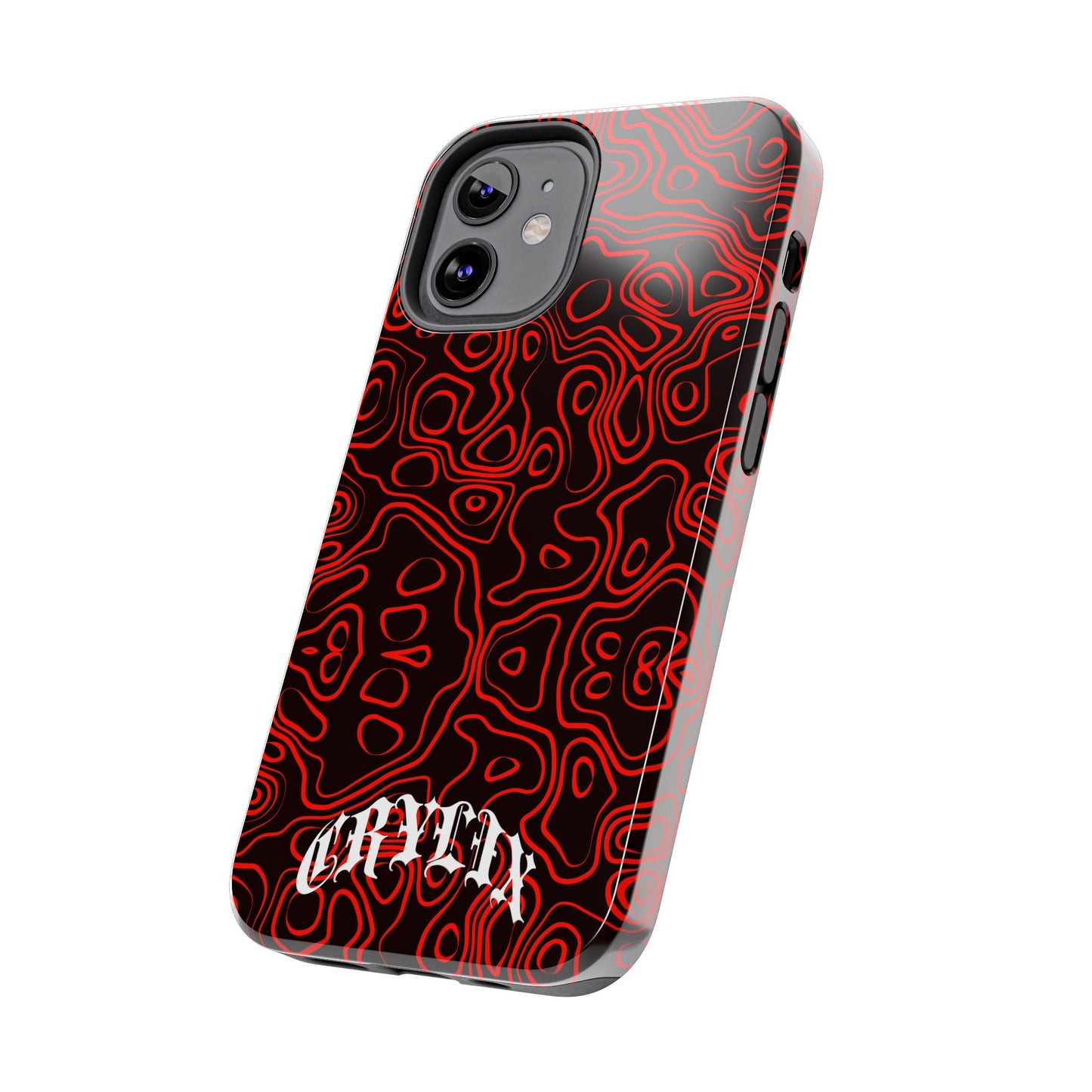 Crylix Red Topo iPhone® Case