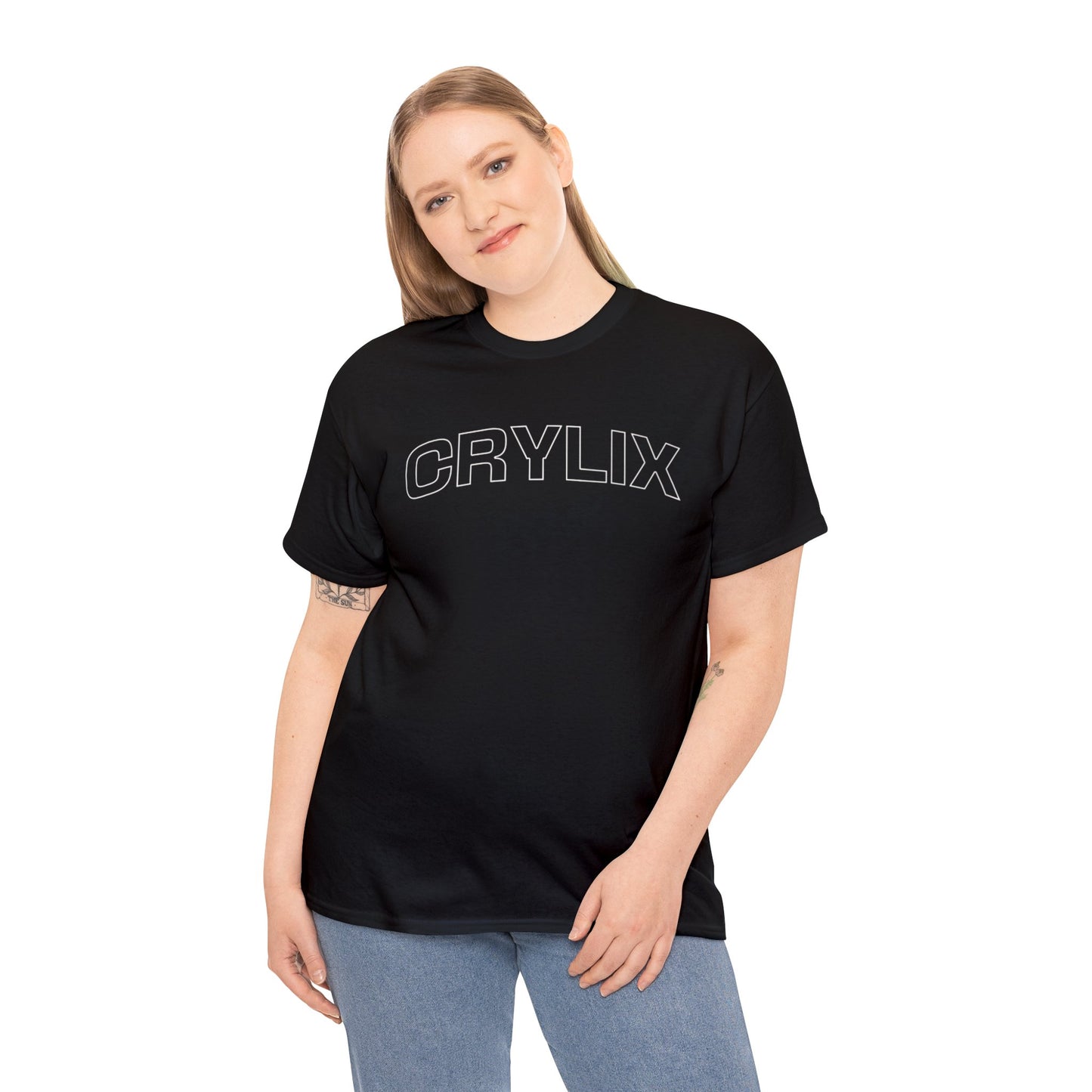 Crylix ghosted lady Heavy Cotton Tee