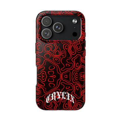 Crylix Red Topo iPhone® Case
