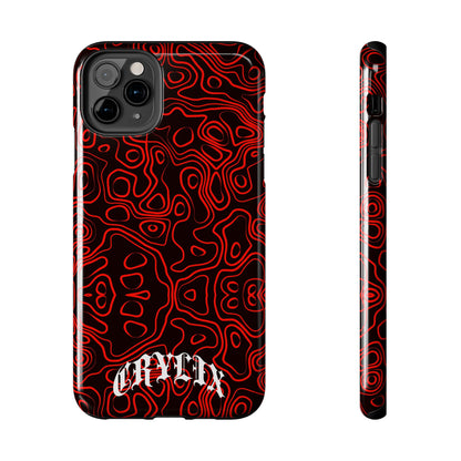 Crylix Red Topo iPhone® Case