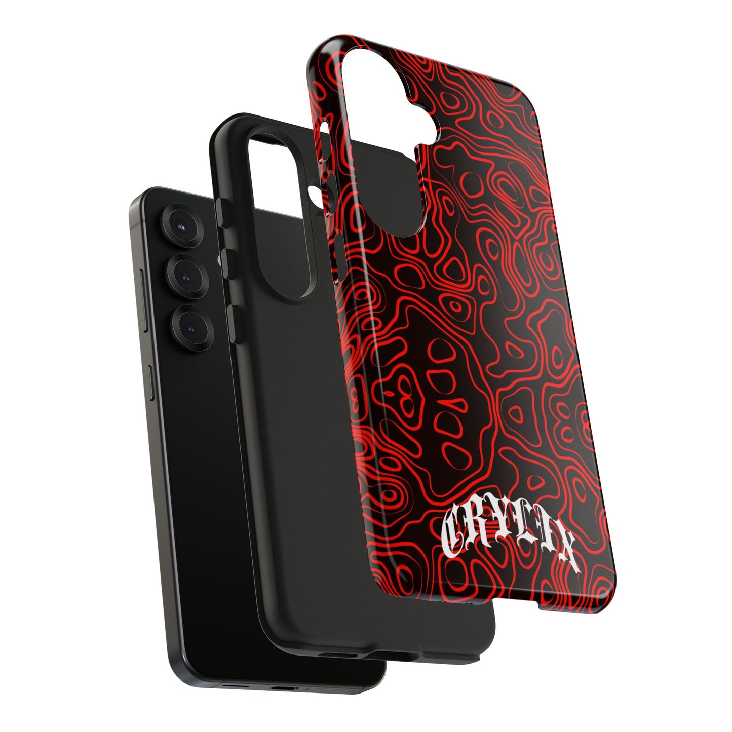 Crylix Red Topo iPhone® Case