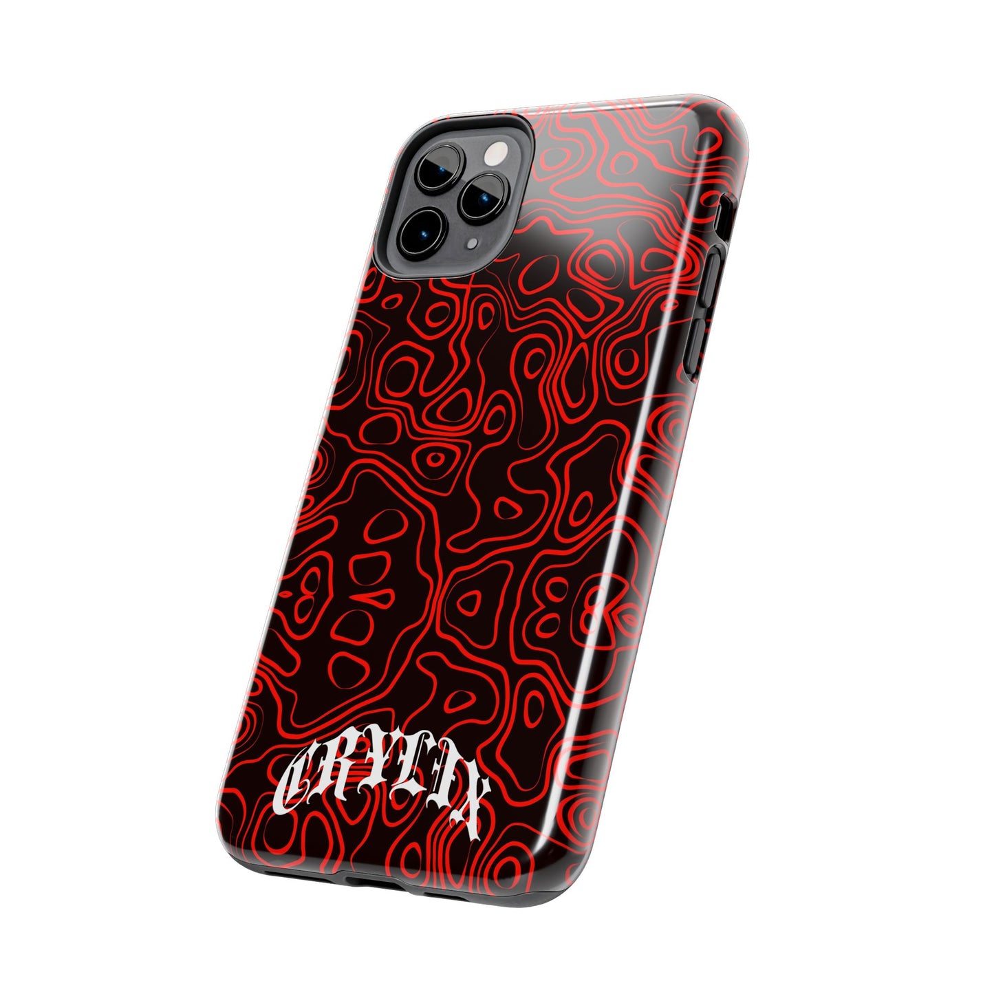 Crylix Red Topo iPhone® Case
