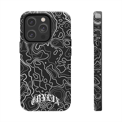 Crylix Black And White Topo iPhone® Case