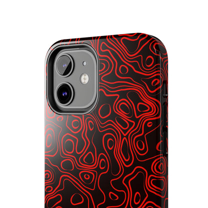 Crylix Red Topo iPhone® Case