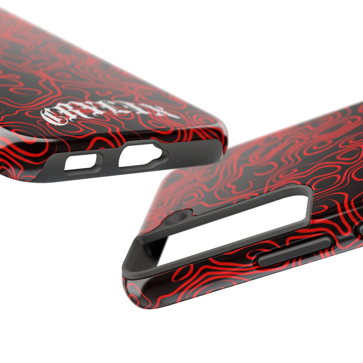 Crylix Red Topo iPhone® Case