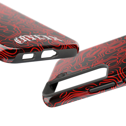 Crylix Red Topo iPhone® Case