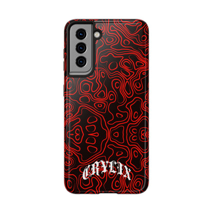 Crylix Red Topo iPhone® Case