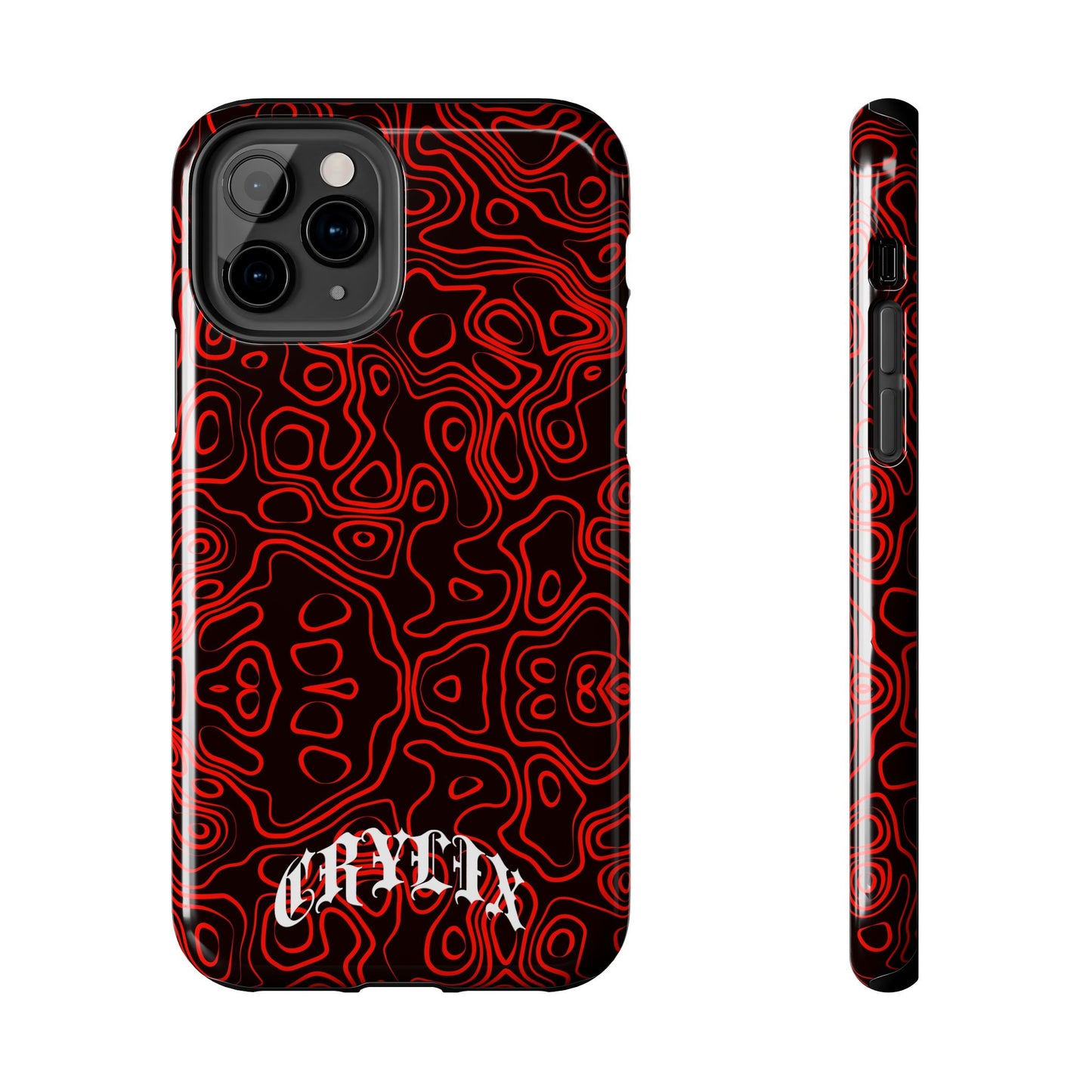 Crylix Red Topo iPhone® Case