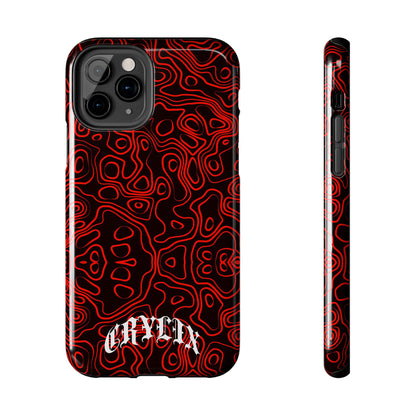 Crylix Red Topo iPhone® Case