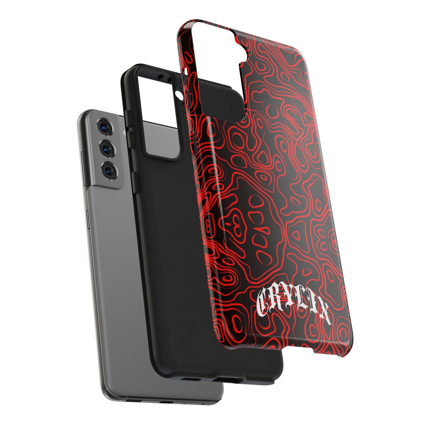 Crylix Red Topo iPhone® Case