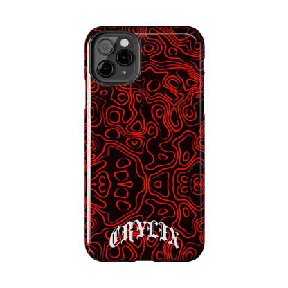 Crylix Red Topo iPhone® Case