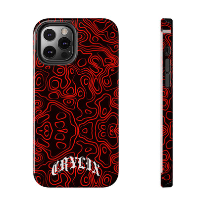 Crylix Red Topo iPhone® Case