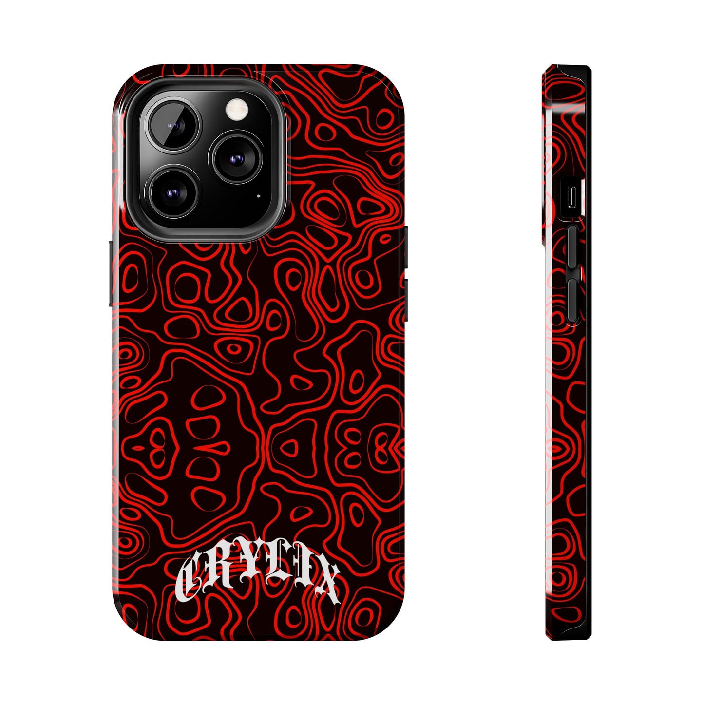 Crylix Red Topo iPhone® Case
