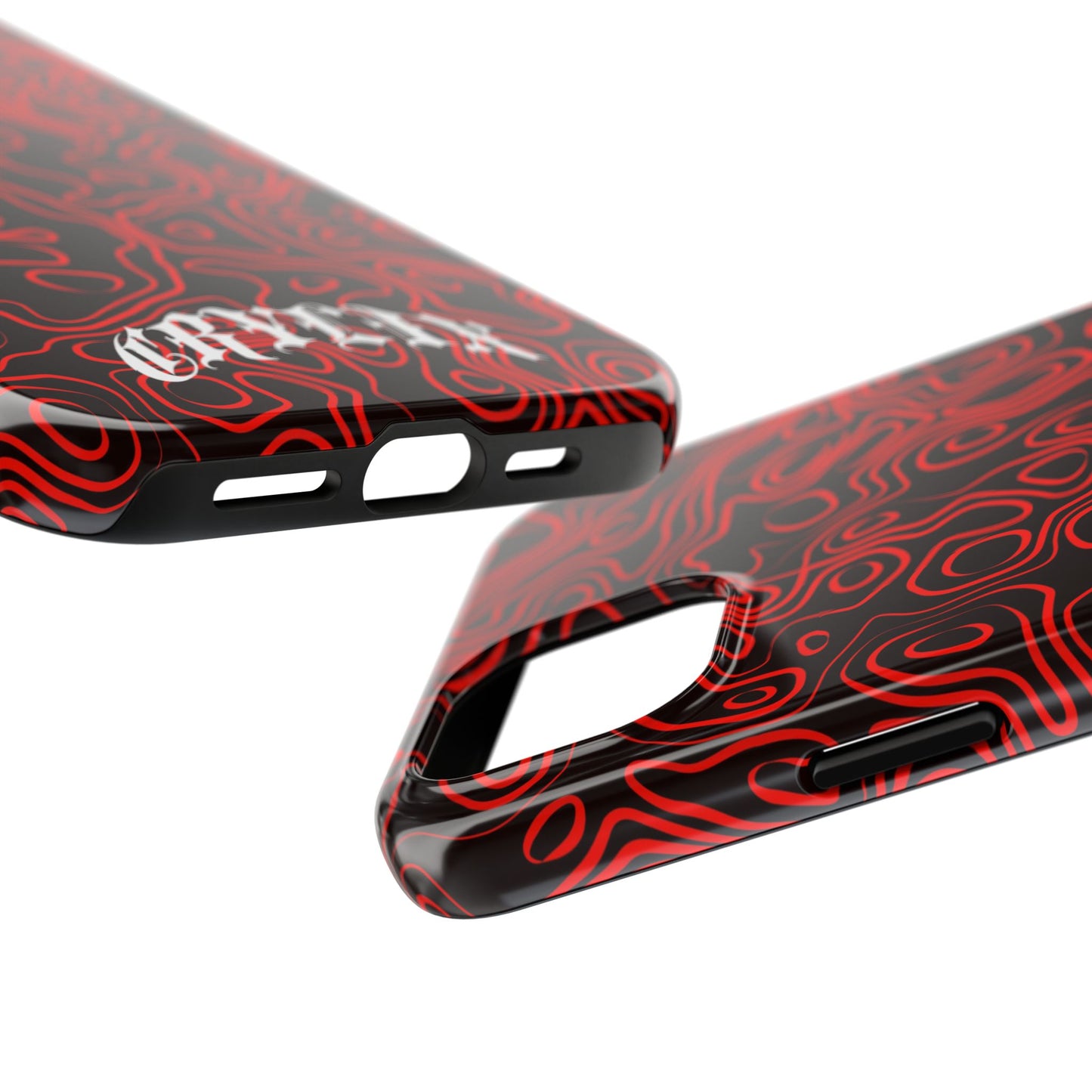 Crylix Red Topo iPhone® Case