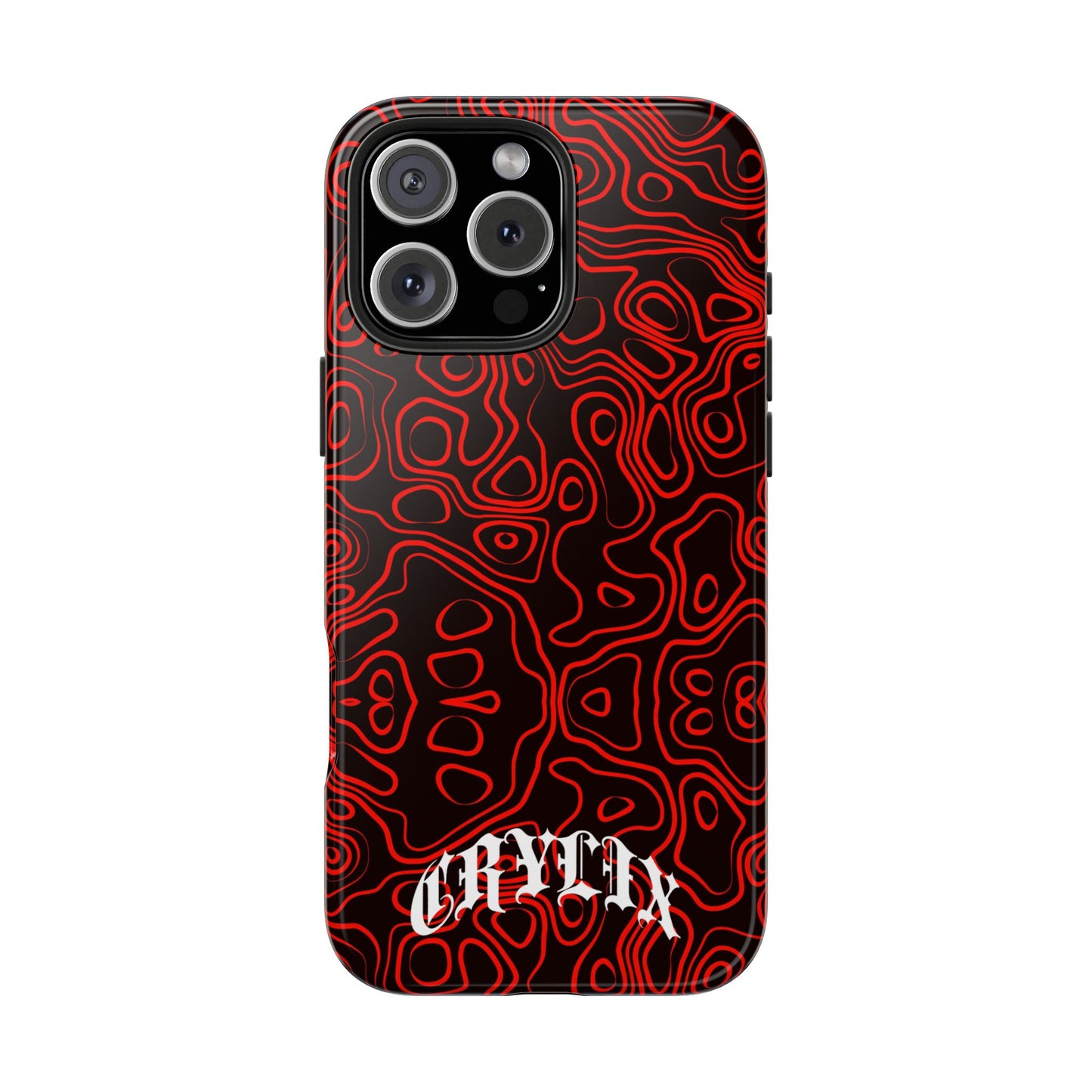 Crylix Red Topo iPhone® Case