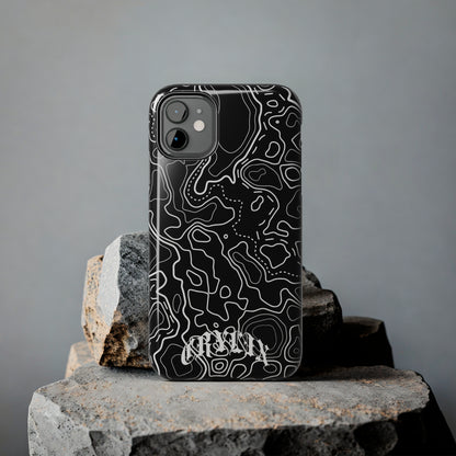 Crylix Black And White Topo iPhone® Case