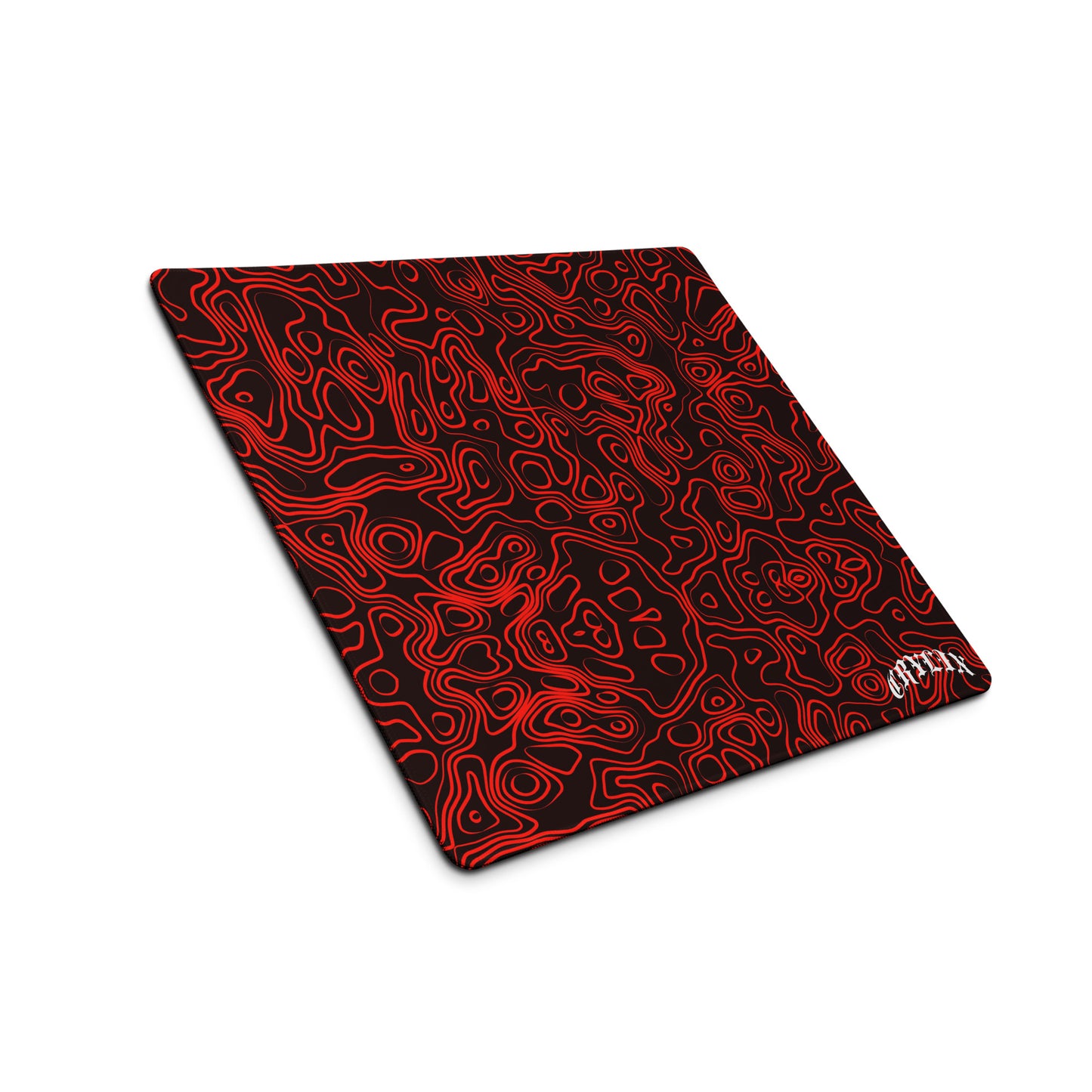 Crylix Red Topo Gaming mouse pad