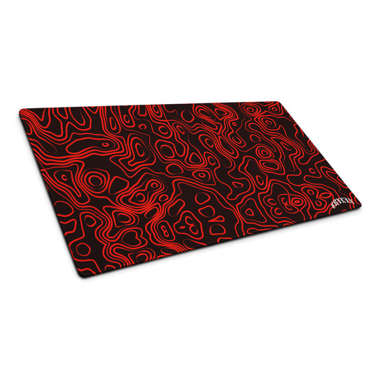 Crylix Red Topo Gaming mouse pad