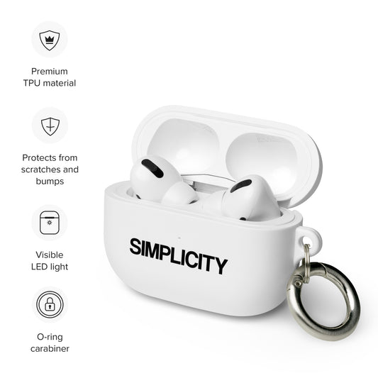 Simplicity Rubber Case for AirPods®