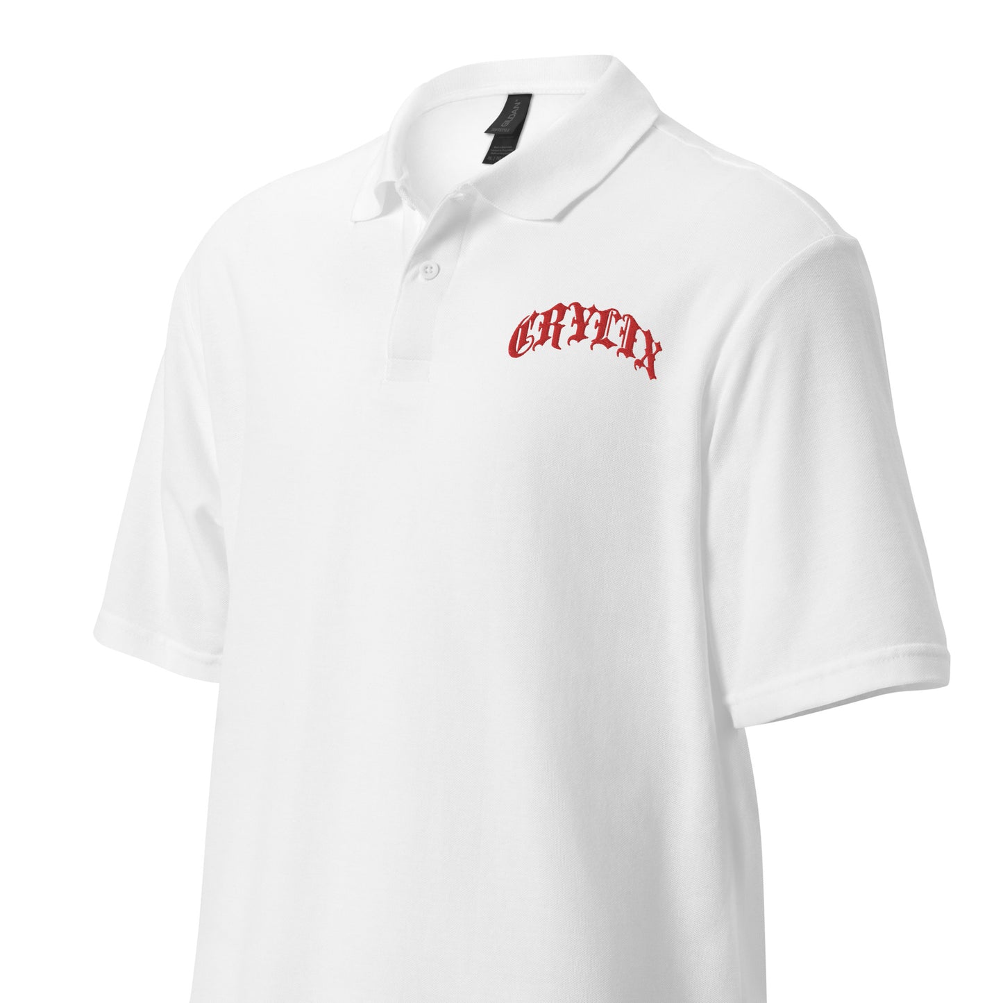 Premium 100% cotton Embroidered Crylix  polo shirt