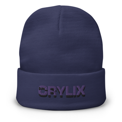 Crylix Embroidered Beanie